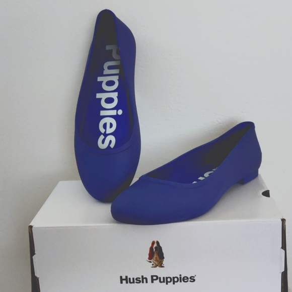 Hush Puppies Shoes - Hush Puppies Brite Pops blue flats